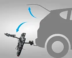 BUZZ RACK SCORPION PRO 3 ÇEKİ DEMİRİ BİSİKLET TAŞIYICI - 6