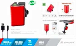 EASTPOWER BRIGIVA LW-R200 100 LM IP64 SU GEÇİRMEZ USB ARKA FAR - 2