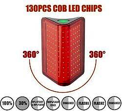 EASTPOWER BRIGIVA LW-R200 100 LM IP64 SU GEÇİRMEZ USB ARKA FAR - 3