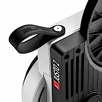 ELITE JUSTO2 INTERACTIVE HOMETRAINER+TRAVEL BLOCK+SHIMANO 11-34 12V RUBLE - 7