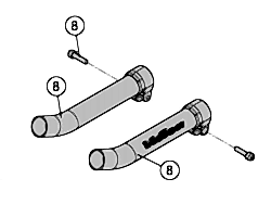 FSA VISION MINI ClIp-On 5D ACR 670-0407000030 L/R AEROBAR-DİNLENDİRİCİ EKLENTİSİ - FSA