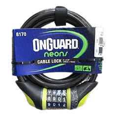 ONGUARD 8170 10X180 NEON COMBO ŞİFRELİ KİLİT - ONGUARD