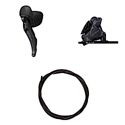 SHIMANO GRX BR-RX410(F),ST-RX610(L) ÖN DISK FREN SETİ - SHIMANO