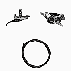 SHIMANO XTR BL-M9220(R),BR-M9220(R) 4 PİSTON SAĞ ARKA FREN SETİ - SHIMANO